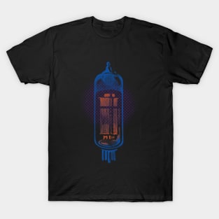 Glowing vacuum tube black light style T-Shirt